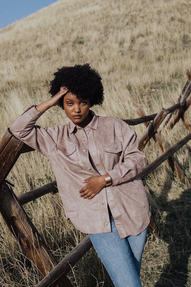 Verbatim Suede Jacket - FINAL SALE