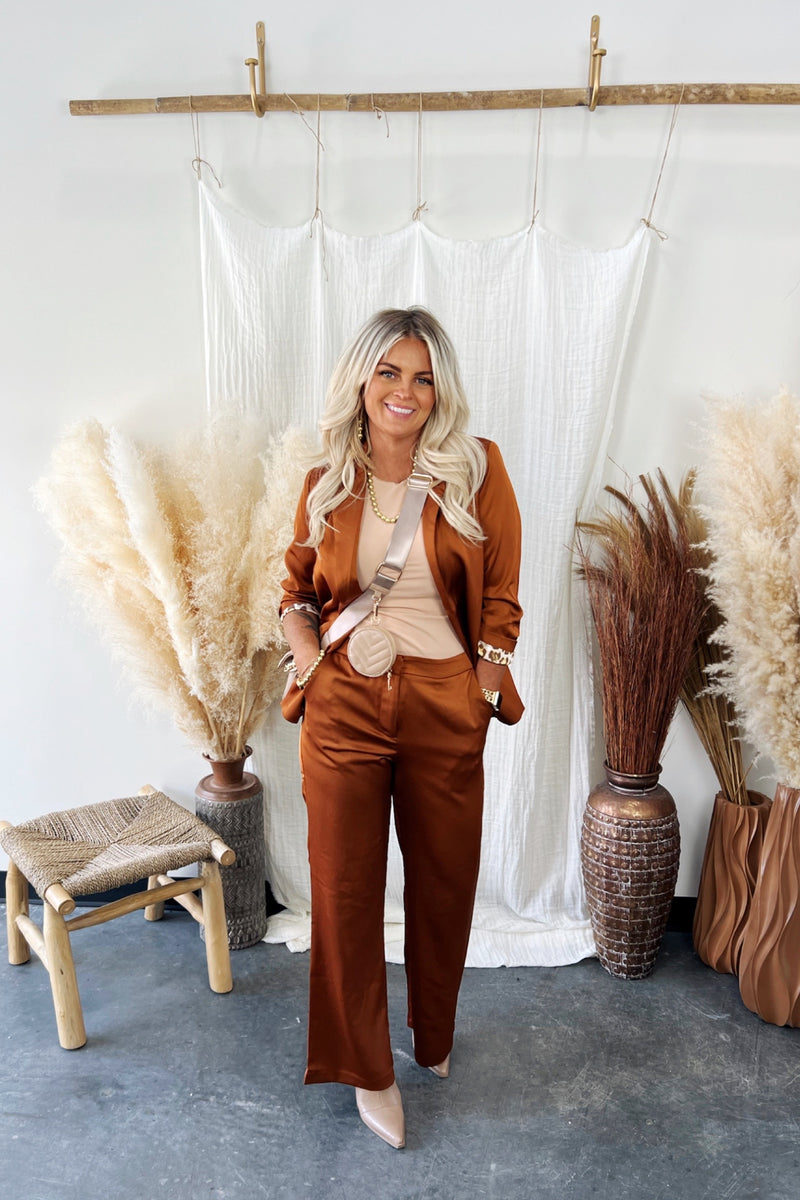 Giovanni Ruched Blazer