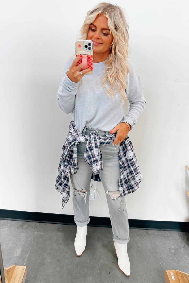 Midnight Joy Flannel - FINAL SALE