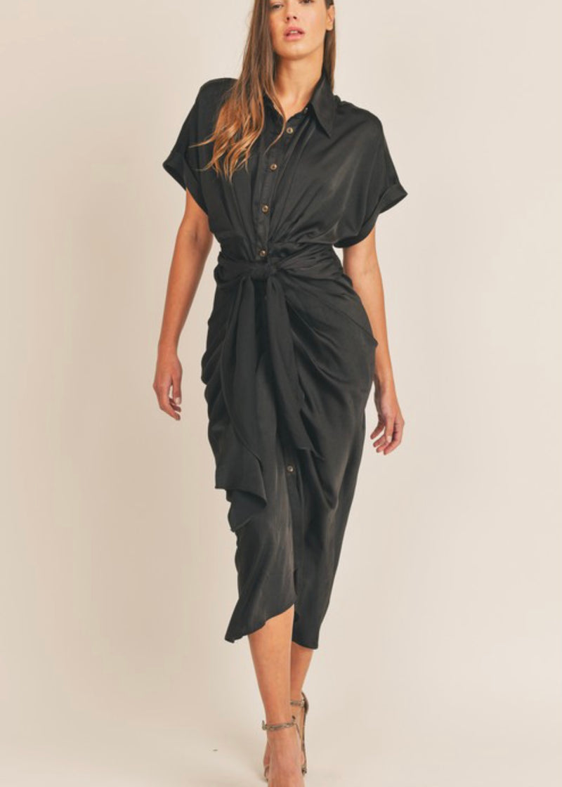 Vance Buttoned Shirt Dress - FINAL SALE