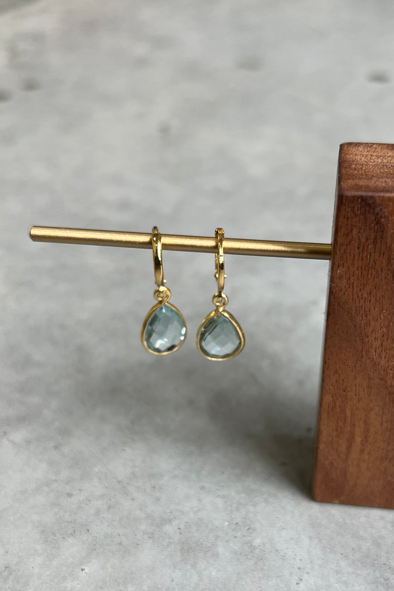 Veda Teardrop Hoops - FINAL SALE