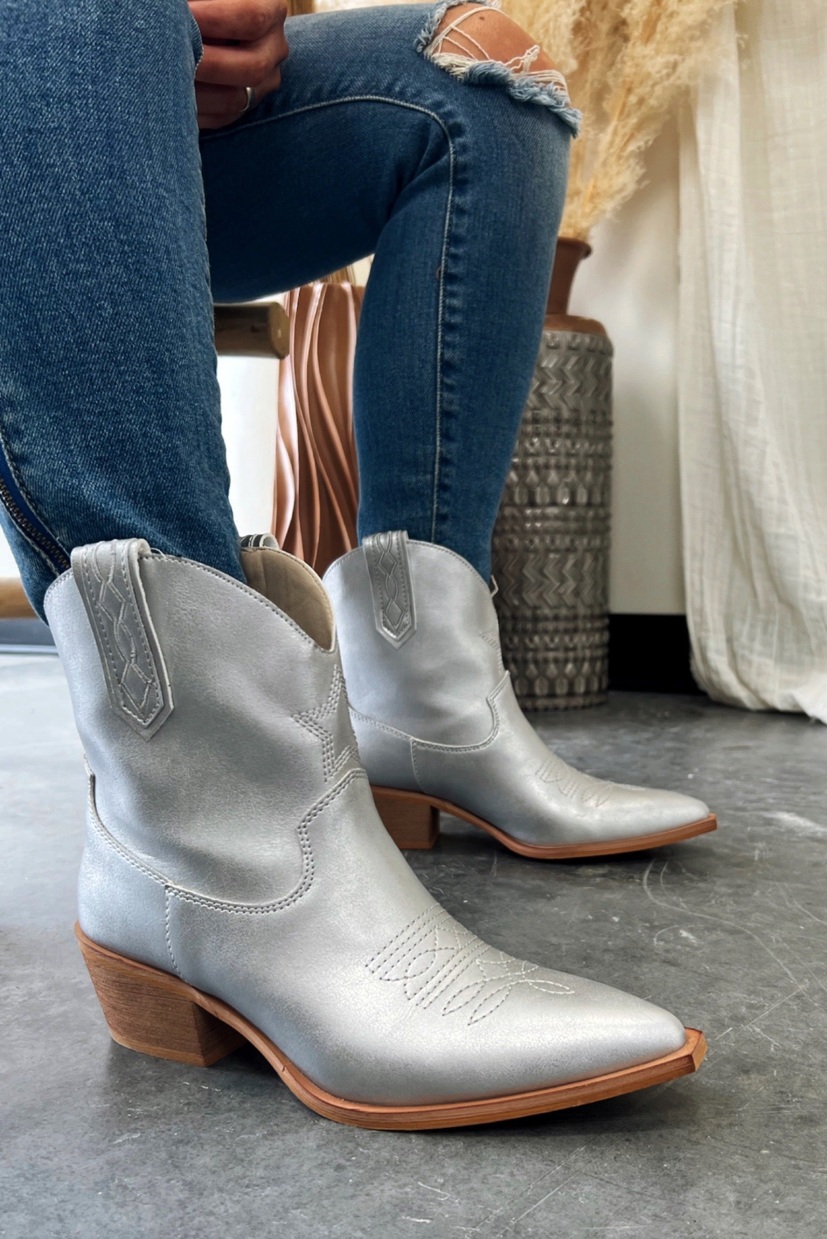 Silver Bullet Booties - FINAL SALE