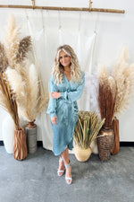 Aquafina Front Tie Dress
