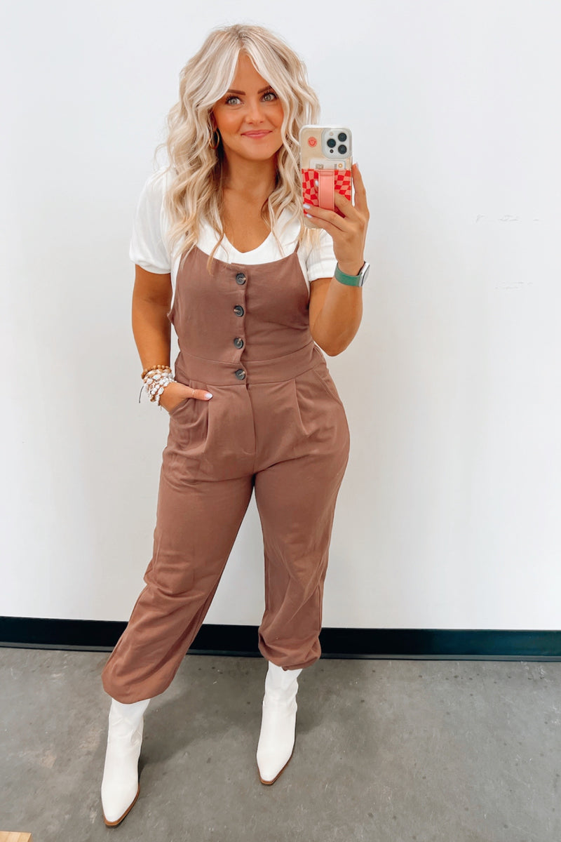 Chloe Button Jumpsuit