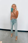 Summer Distressed High Rise Jeans