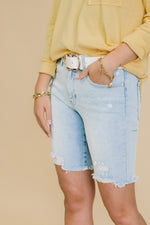 Maison Biker Jean Shorts - FINAL SALE