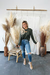 Madison Peek-A-Boo Blouse