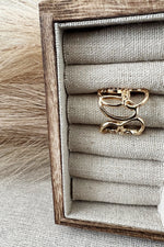Clementine Adjustable Ring
