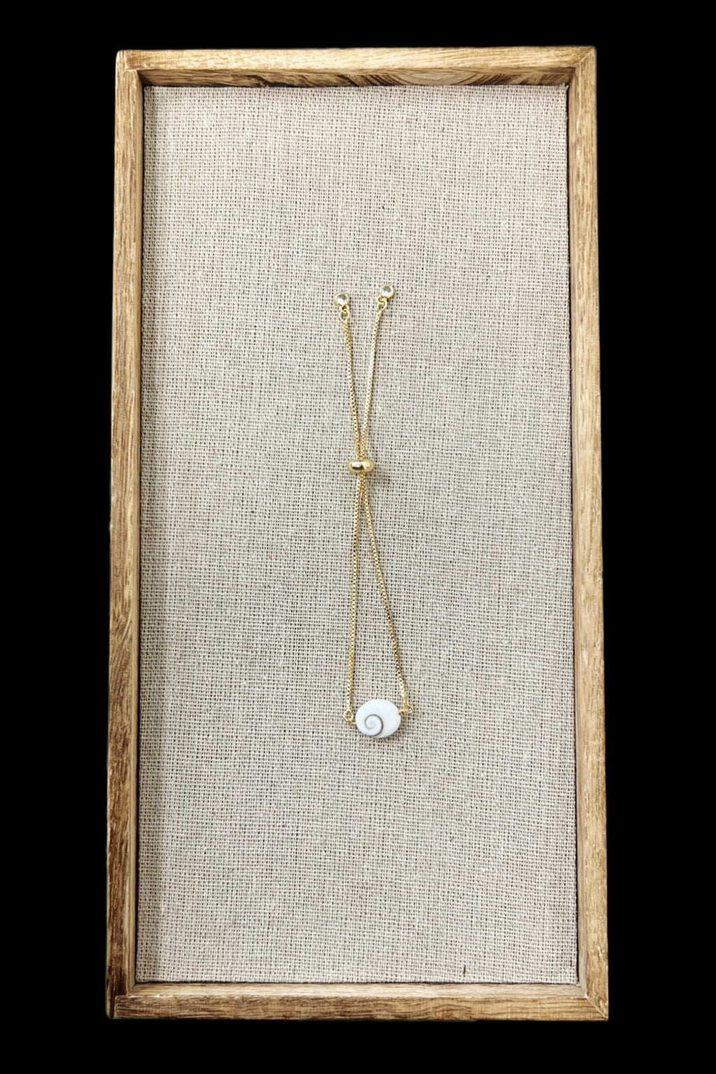 Charity Shell Slider Bracelet