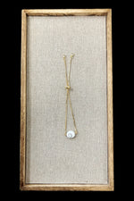 Charity Shell Slider Bracelet