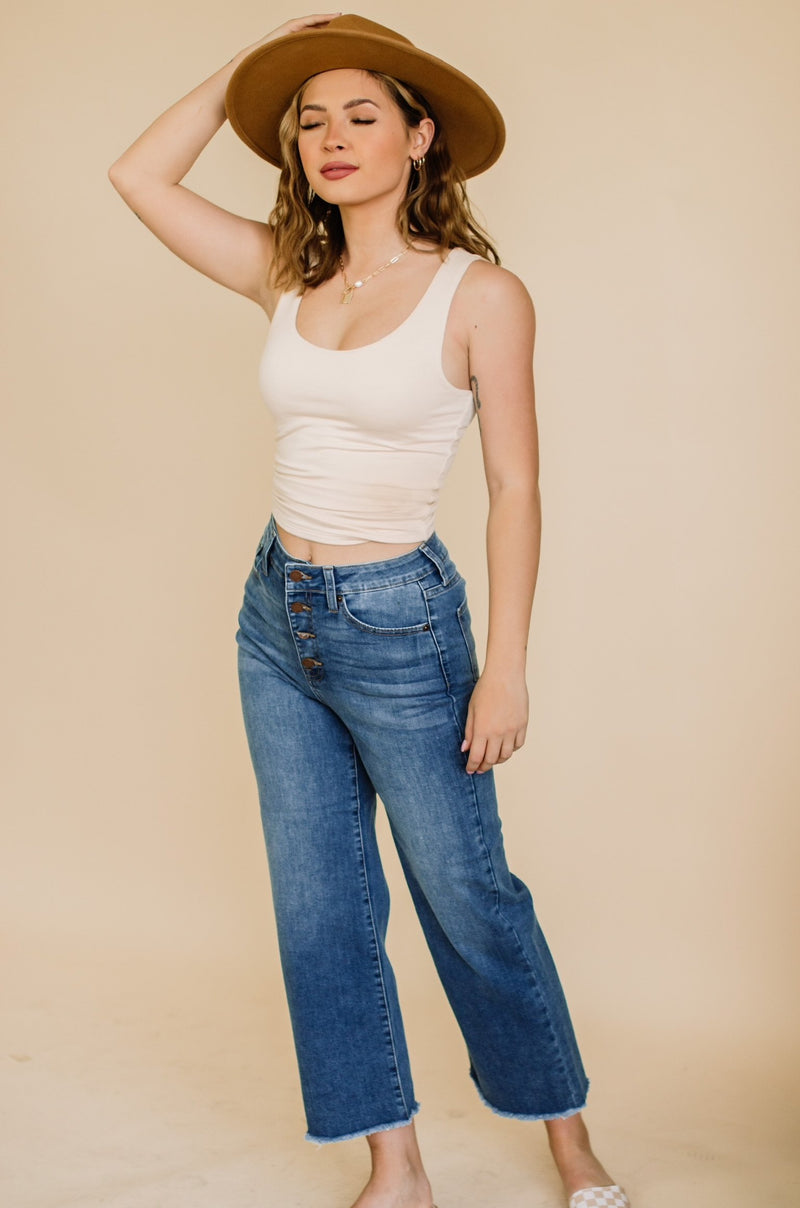 New York Minute Wide Leg Jeans - FINAL SALE