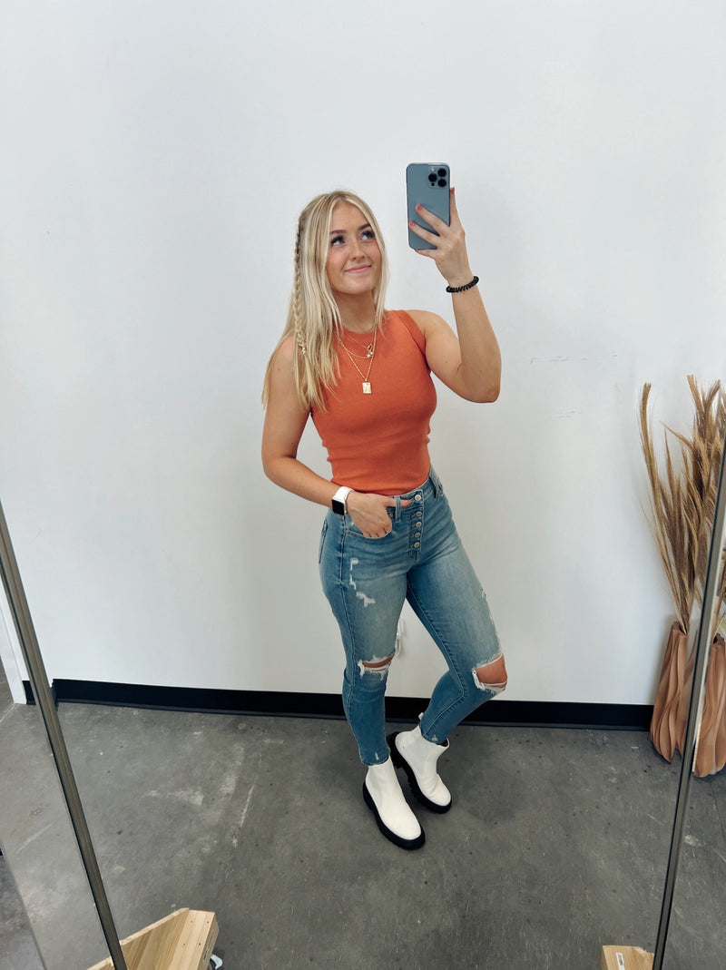 Crosby Knit Crewneck Tank - FINAL SALE