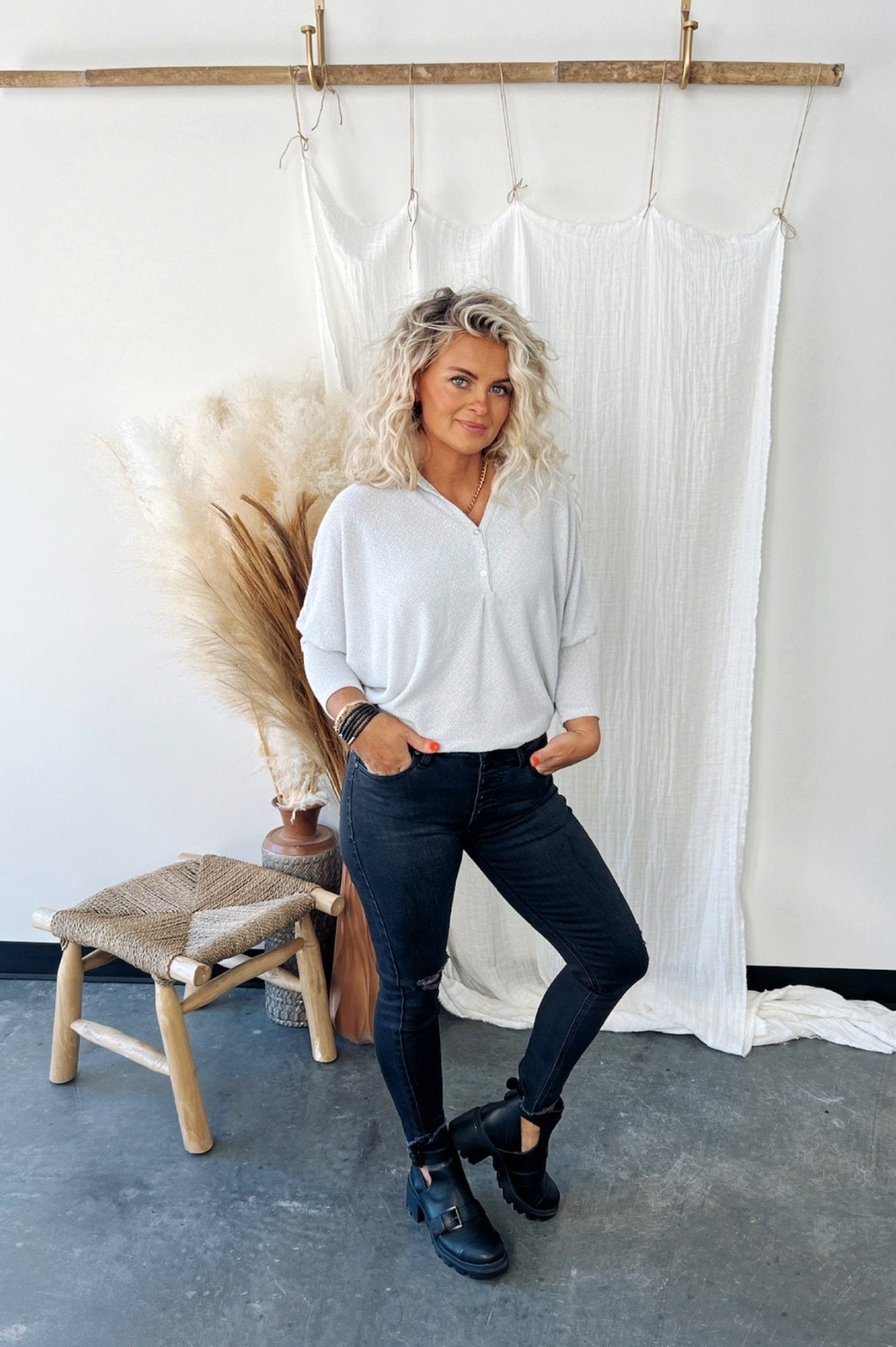 Saige Strappy Buckle Cut-out Bootie - FINAL SALE