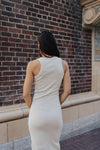 Liliana Ribbed Midi Dress