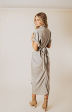 Vance Buttoned Shirt Dress - FINAL SALE