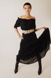 Withley Smocked Long Ruffle Dress - FINAL SALE