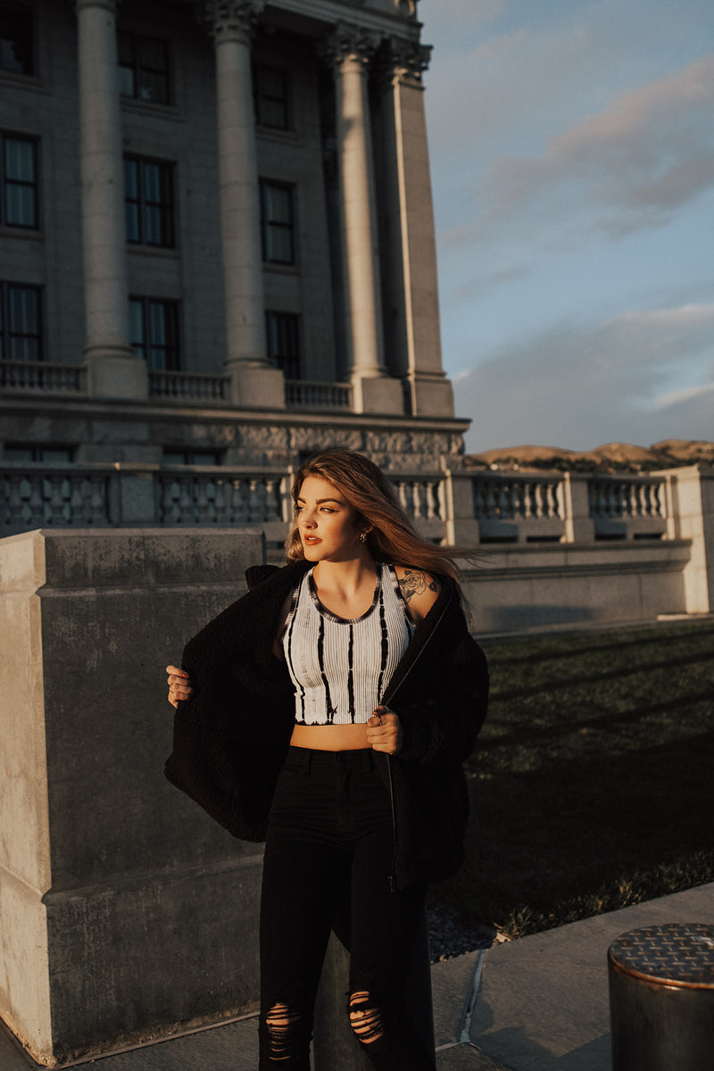 Gio Tie Dye Cropped Top - FINAL SALE