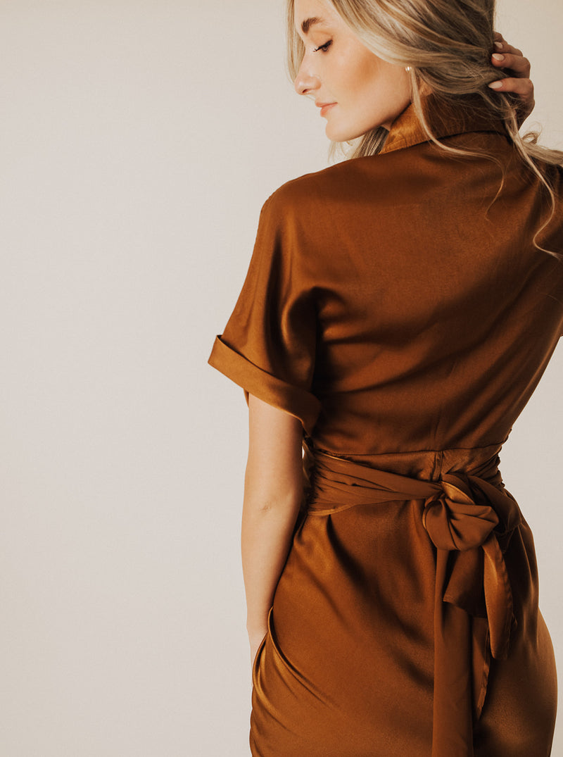 Vance Buttoned Shirt Dress - FINAL SALE