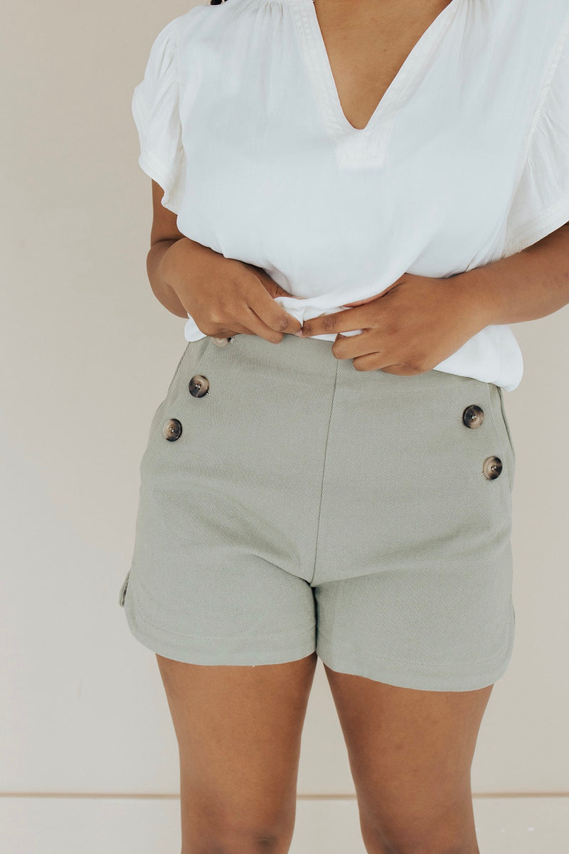 Clovis High Waisted Shorts