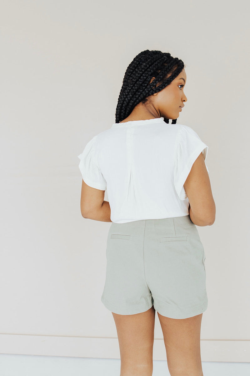 Clovis High Waisted Shorts