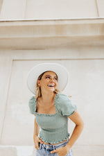 Cotton Wood Smocking Top - FINAL SALE