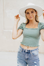Cotton Wood Smocking Top - FINAL SALE