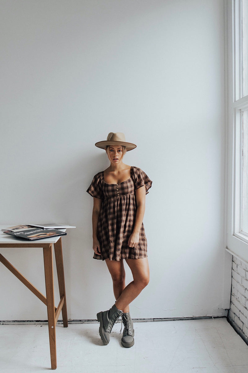 Hannon Plaid Dress - FINAL SALE
