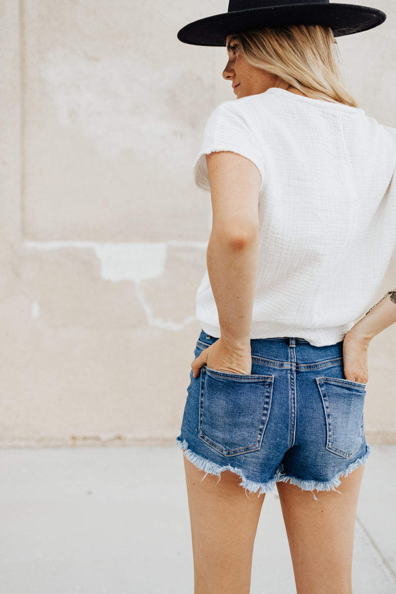 Rhett Distressed Denim Shorts - FINAL SALE