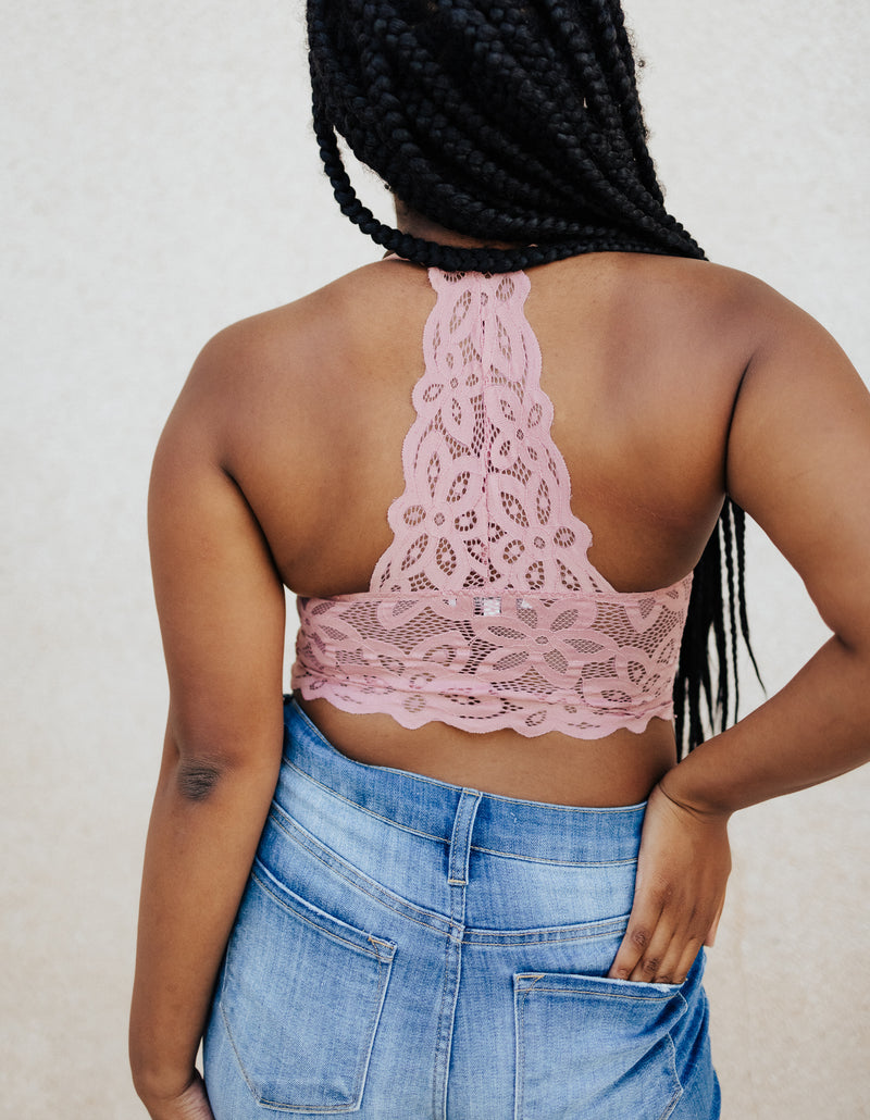 Floral Crochet Bralette