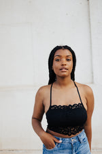 Floral Crochet Bralette
