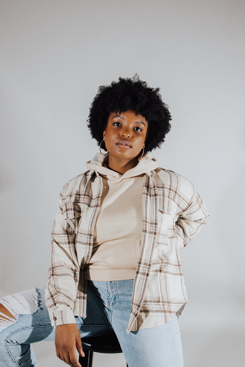 Delray Plaid Shacket