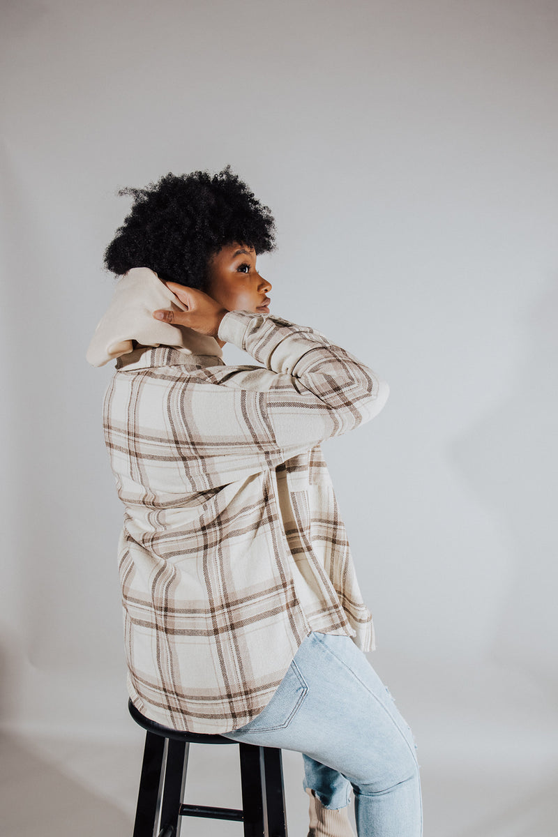 Delray Plaid Shacket