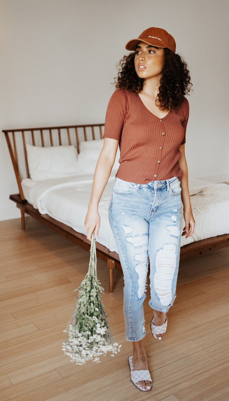 Fabel Distressed Skinny Jeans