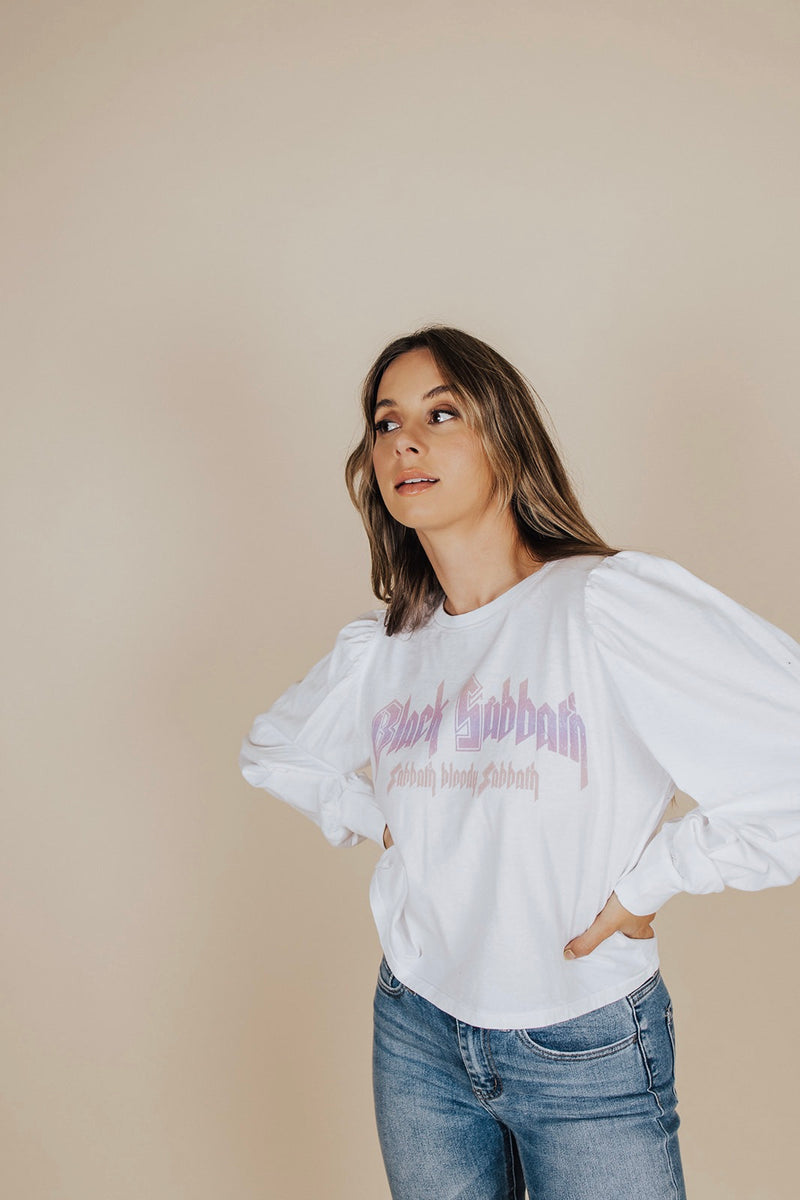 Black Sabbath Crop Top - FINAL SALE