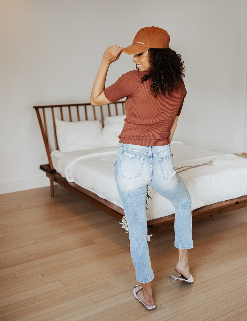 Fabel Distressed Skinny Jeans